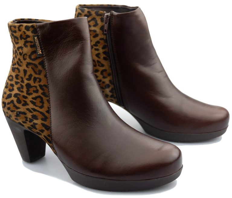Mephisto TOSIA donker dames bruine enkelaars